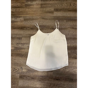 Women's Simons Contemporaine Tank Top, G/L, White